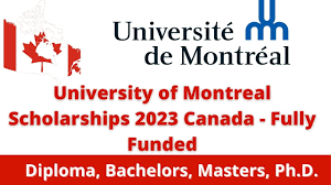 Université de Montréal Scholarships